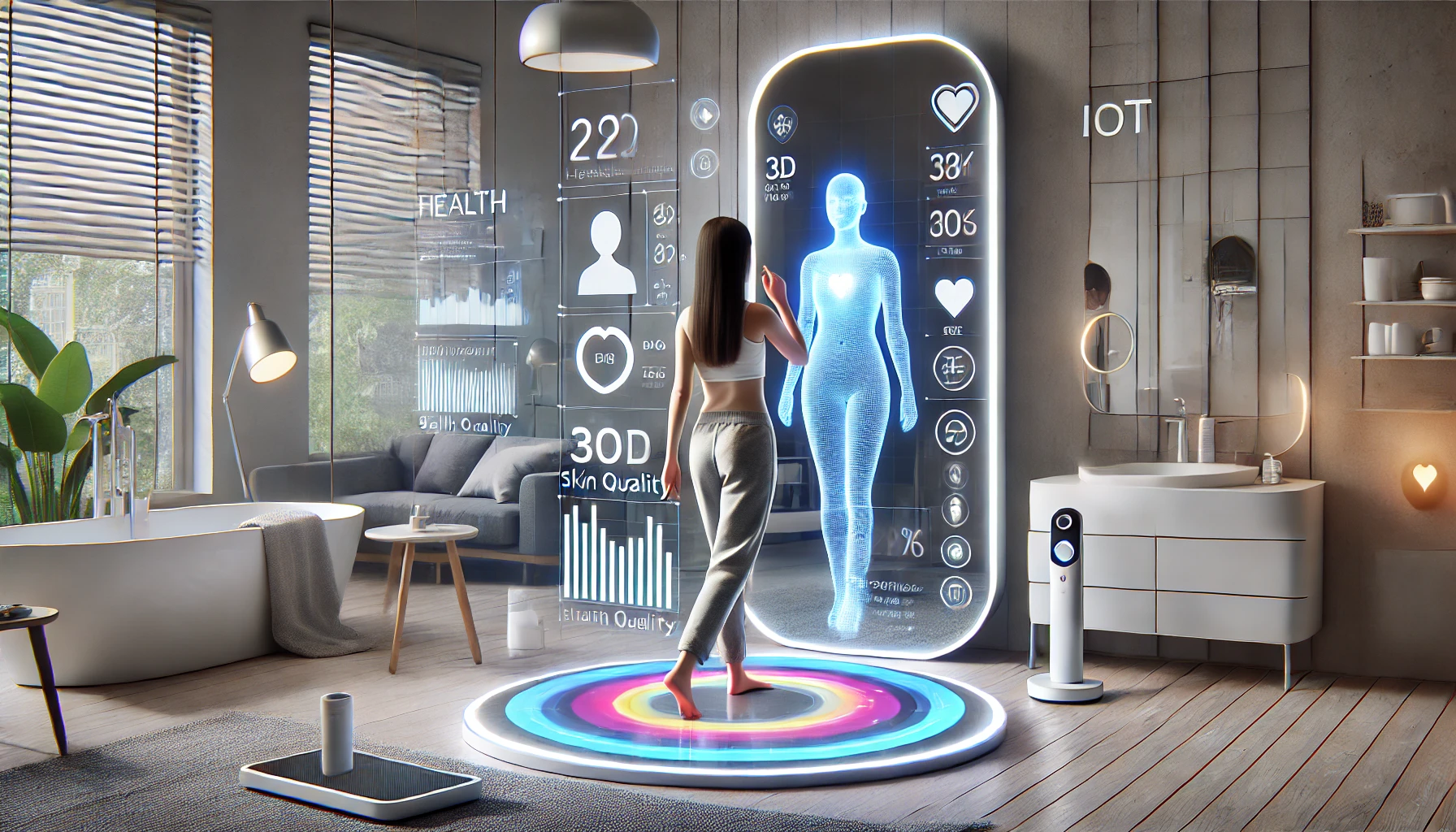 Smart Mirrors and Beyond: The Future of Personalized Health Insights at Home with IoT Devices